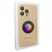 Capa iPhone 13 Pro - Vidro Metallic Magsafe Champain Gold